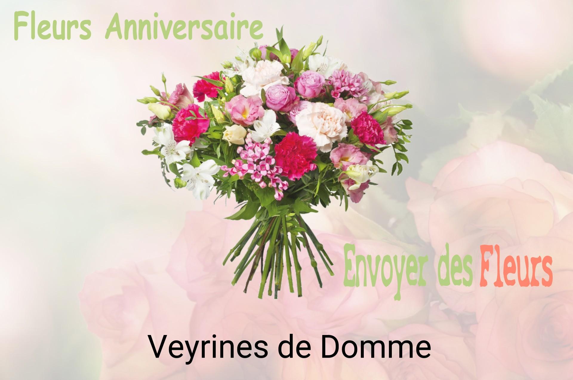 Bouquet de fleurs d’anniversaire livré à Veyrines-de-Domme