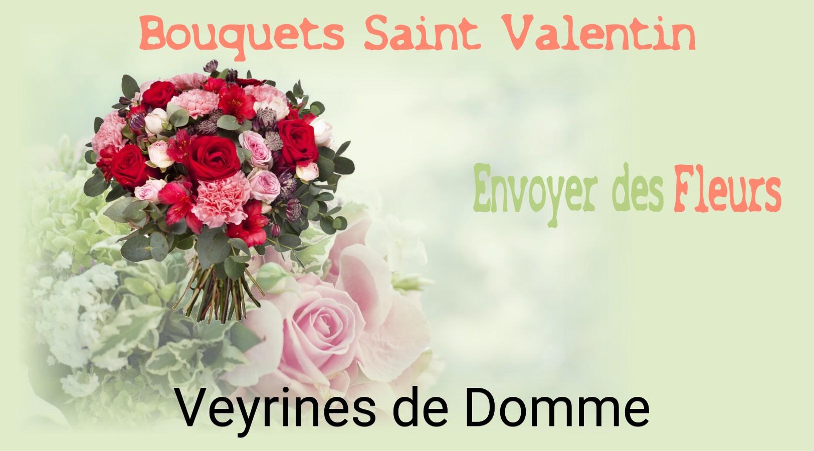 Roses de Saint-Valentin livrées à Veyrines-de-Domme